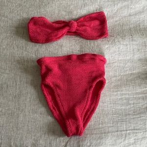 Hunza G high waist swimsuit